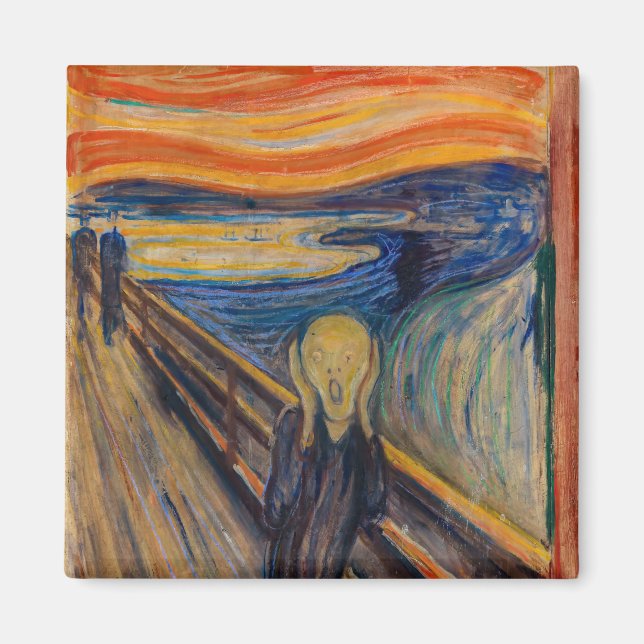Imã Edvard Munch - O Gritar 1893 (Frente)