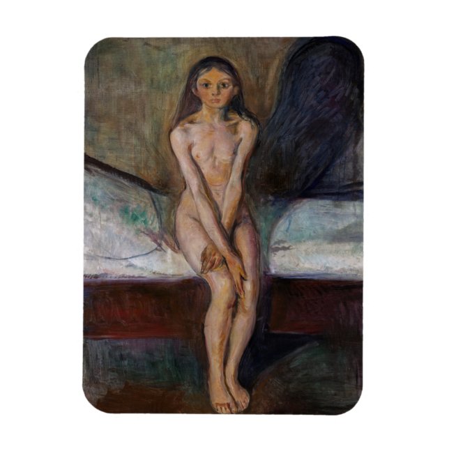 Ímã Edvard Munch - Puberdade (Vertical)