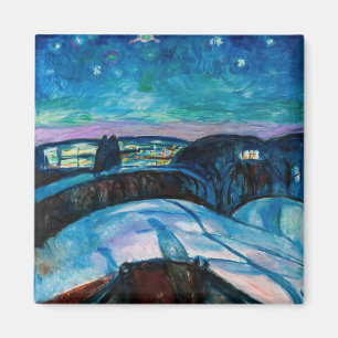 Imã Edvard Munch - Starry Night 1922