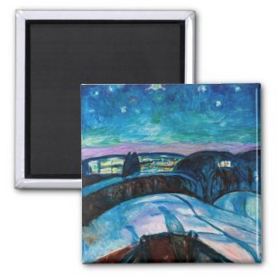 Imã Edvard Munch - Starry Night 1922