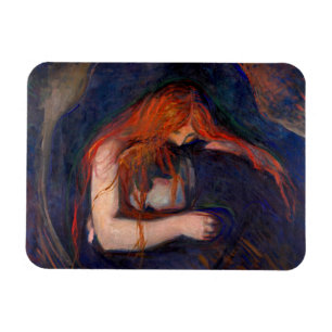 Ímã Edvard Munch - Vampiro / Amor e Dor