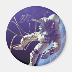 Imã Edward H. White First American Space Walker NASA