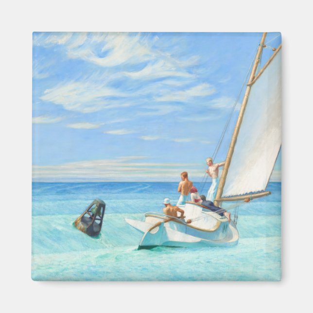 Imã Edward Hopper Ground Swell 1939 (Frente)