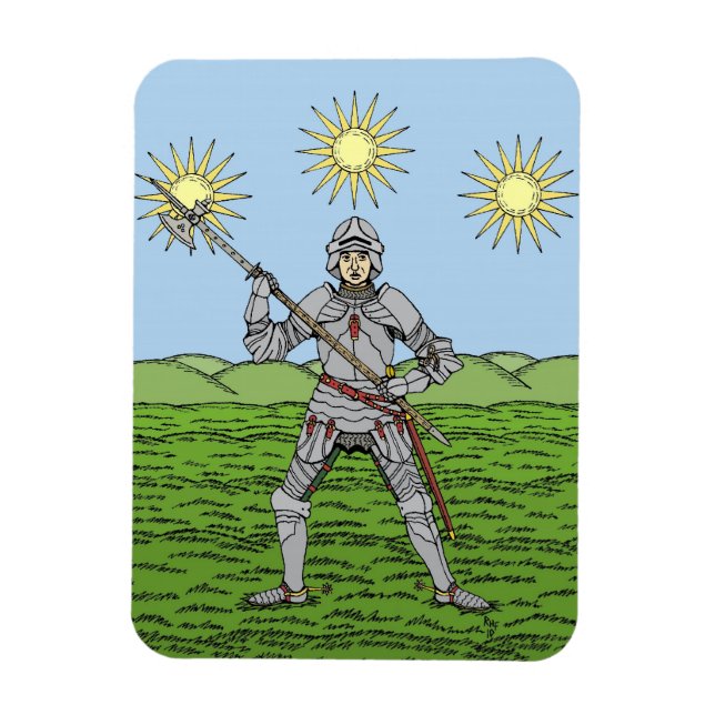 Ímã Edward IV em Plate Armor (Vertical)