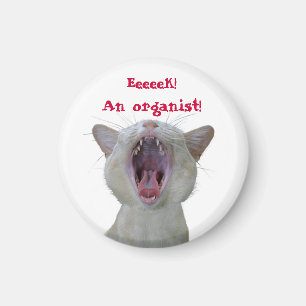 Imã Eeek! Um organista!
