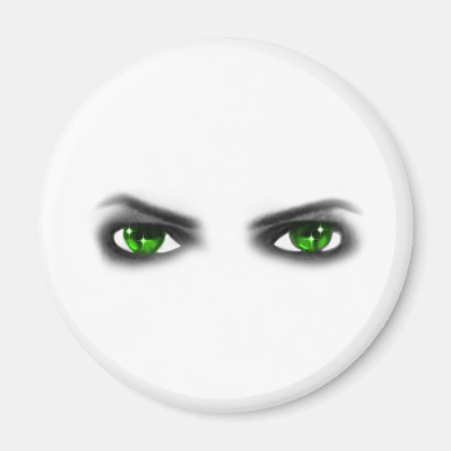 Imã Eerie Green Eyes (Frente)