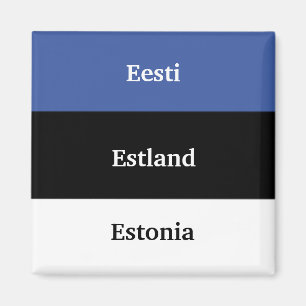 Imã Eesti - Estland - ímã de Estónia