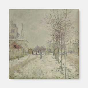 Imã Efeito da neve de Claude Monet