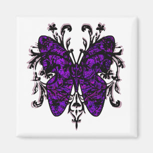 Imã Efeito de borboleta (roxo)