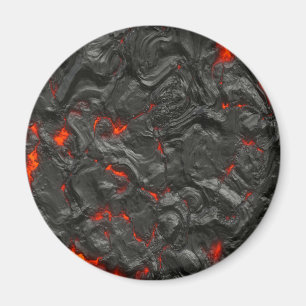 Imã efeito de fundo Lava vulcânico