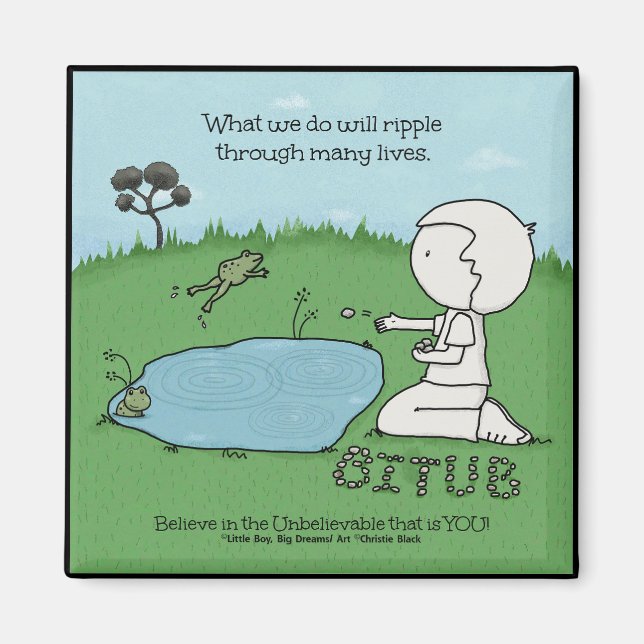 Imã Efeito de réplica (Frente)