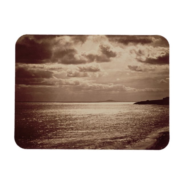 Ímã Efeito do Sol, Normandia c.1857 (foto-sépia) (Horizontal)