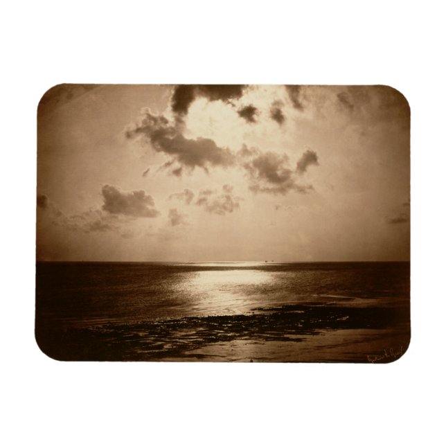 Ímã Efeito Solar - Oceano, 1857 (impressão de albumina (Horizontal)