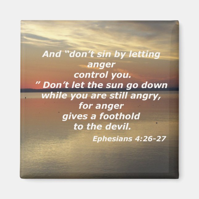 Imã Efesianos 4:26-27 (Frente)