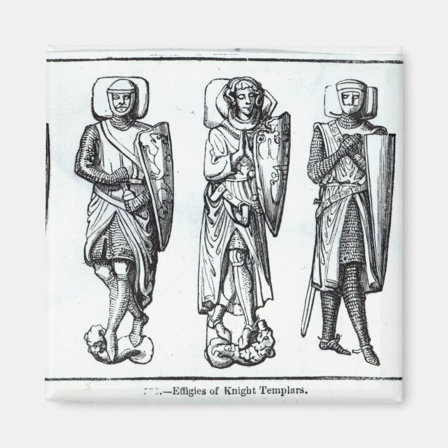 Imã Effiges de Cavaleiros Templários (Frente)