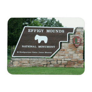 Ímã Effigy Mounds Entrada Magnet