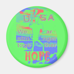 Imã Eficácia da ECO EUA Hillary Hope Nós somos mais fo