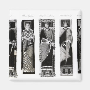 Imã Efígies de Henry II Eleanor de Aquitaine
