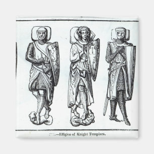Imã Efígies dos cavaleiros Templars