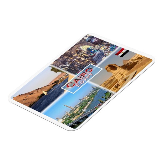 Ímã EG Cairo - Rio Nilo - Khan el Khalili - (Left Side)