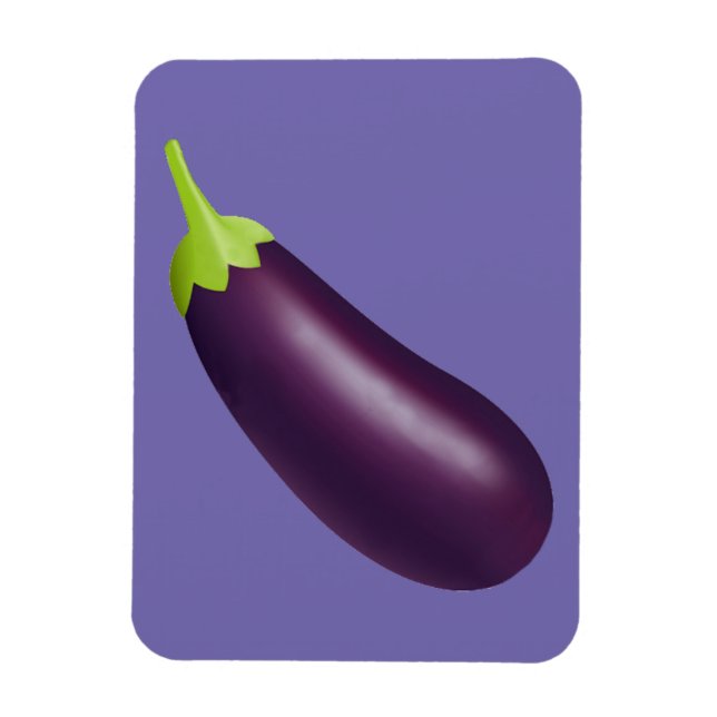 Ímã EggPlant Emoji Magnet (Vertical)
