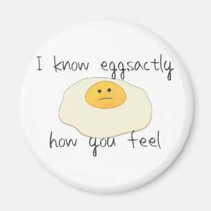 Imã Eggsactly como você sente