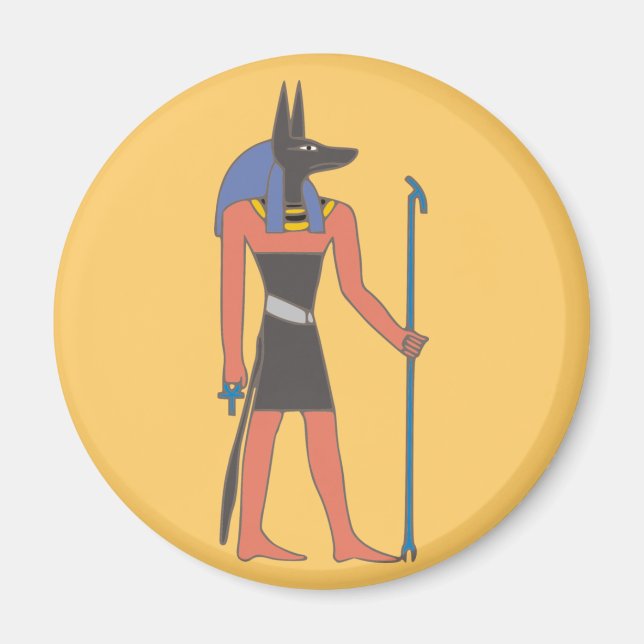 Imã Egipto divindade Anubis egypt deity (Frente)
