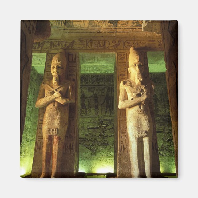 Imã Egito, Abu Simbel, Estátua de Ramsés II, (Frente)