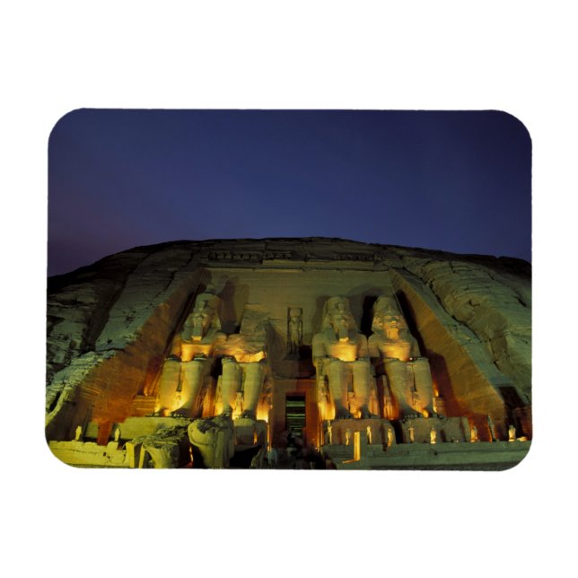 Ímã Egito, Abu Simbel, Figuras colossais de Ramessés (Horizontal)