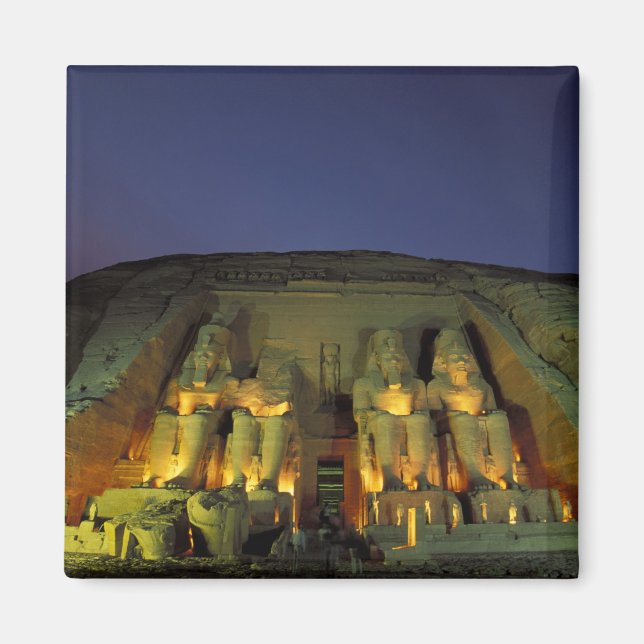 Imã Egito, Abu Simbel, figuras colossais de Ramsés (Frente)