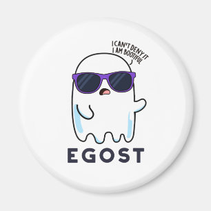 Imã Egost Dia de as Bruxas engraçado Ego Ghost Pun