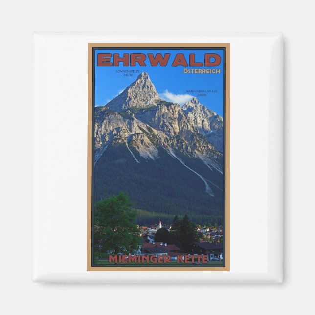 Imã Ehrwald - o Sonnenspitze (Frente)
