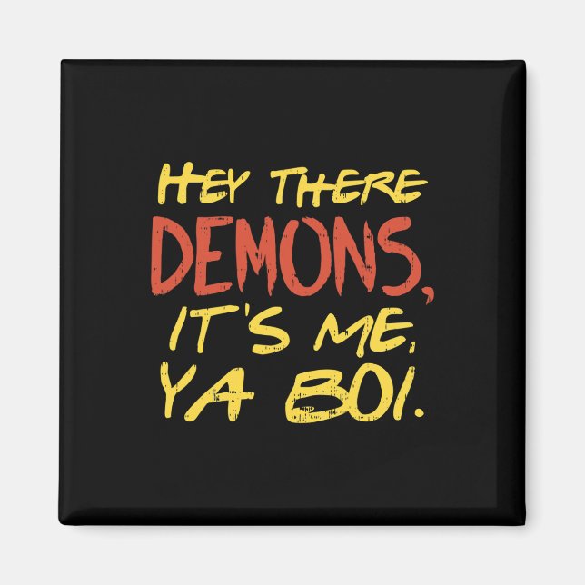 Imã Ei, Demônios É Eu Ya Boi Divertido Fantasma Caçand (Frente)