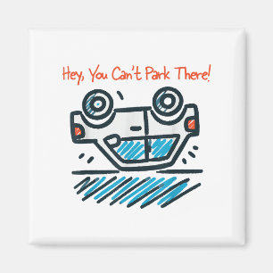 Imã Ei, você não pode estacionar lá!