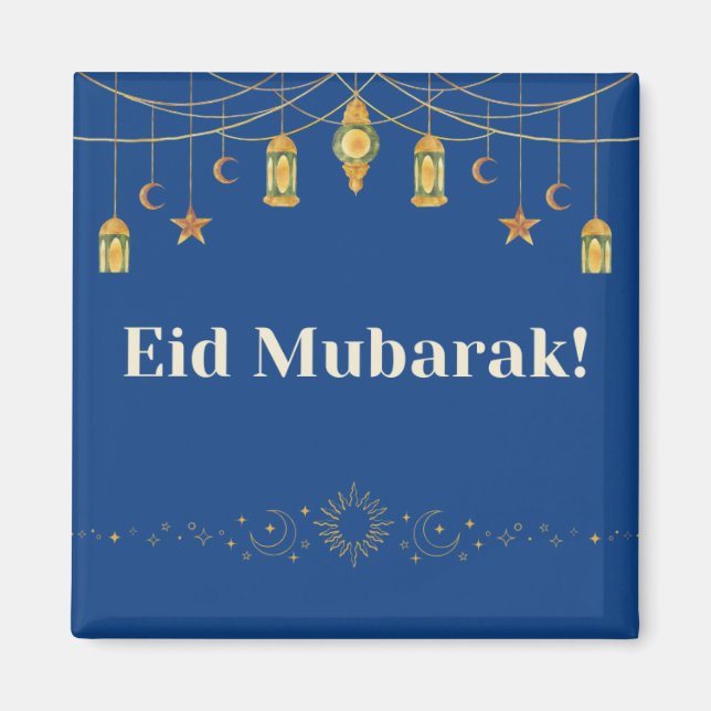 Imã Eid Mubarak Ramadan BeauLinda Oferta de Magnetos (Frente)