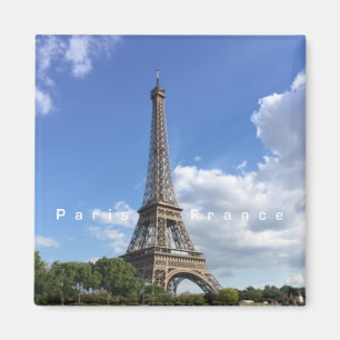 Imã Eiffel Tower Paris França Souvenir Magnet