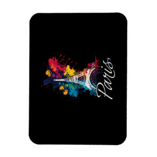 Ímã Eiffel Tower Paris Girls Viagem Holiday France Sou