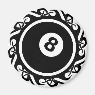 Imã eightball tribal