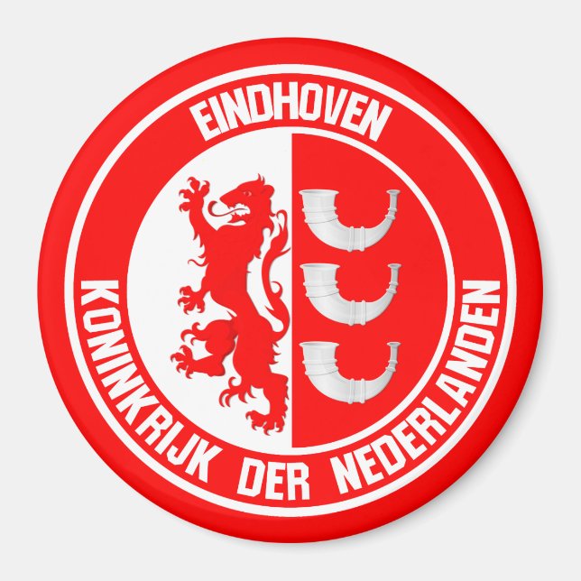 Imã Eindhoven Round Emblem (Frente)