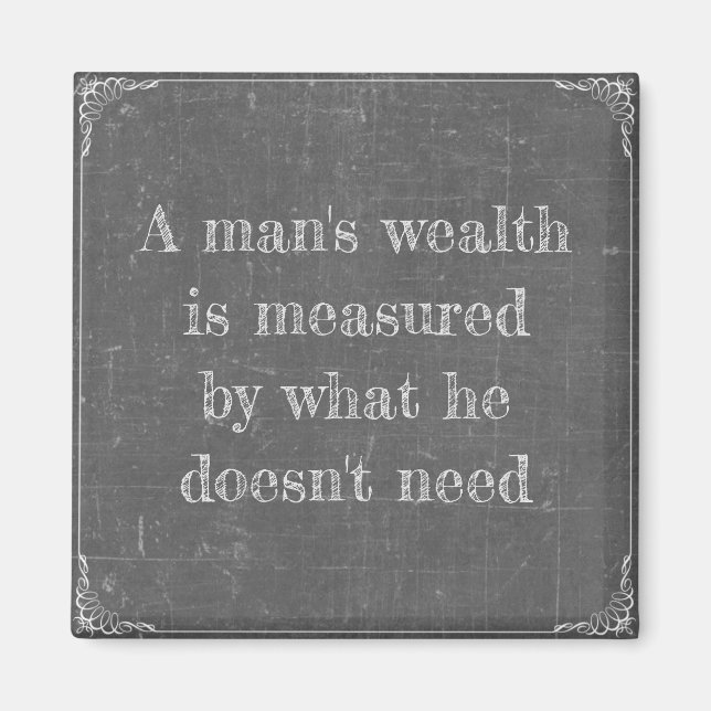 Imã Eines Menschen Reichtum (Frente)