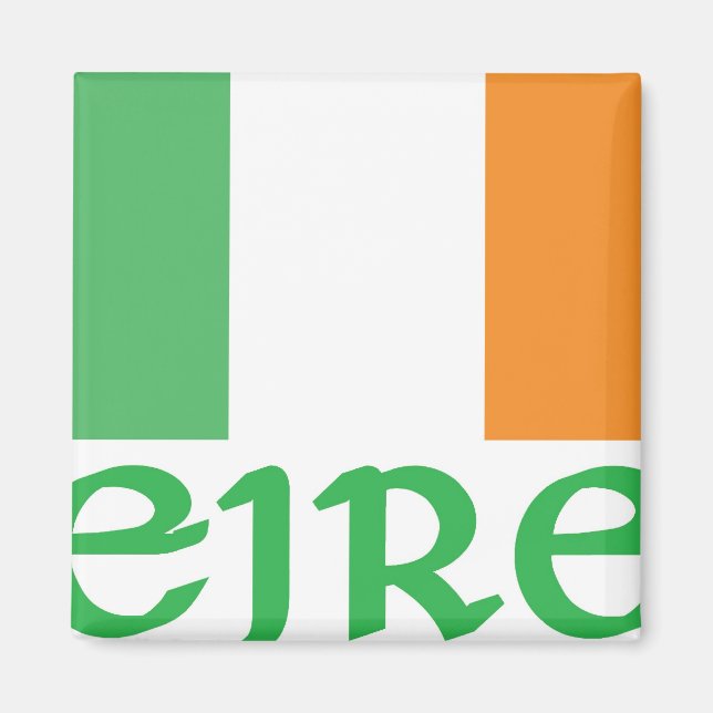 Imã EIRE Irish Flag (Frente)