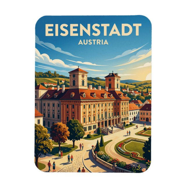 Ímã Eisenstadt Áustria (Vertical)