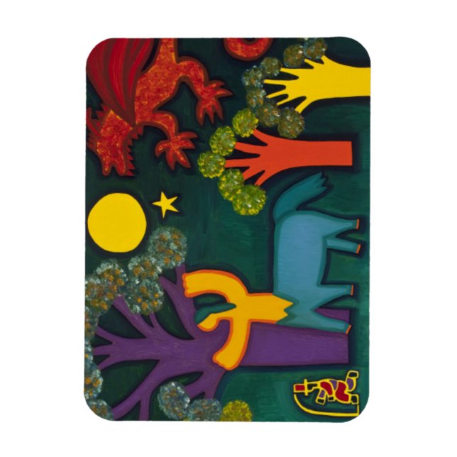 Ímã El Bosque Magico de Lucas 2009 (Vertical)