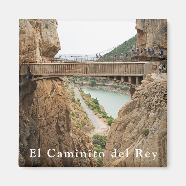 Imã El Caminito del Rey. Visão 2 (Frente)
