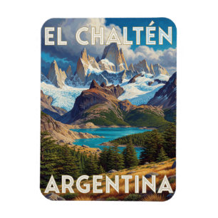 Ímã El Chaltén Argentina Patagônia Deserto  