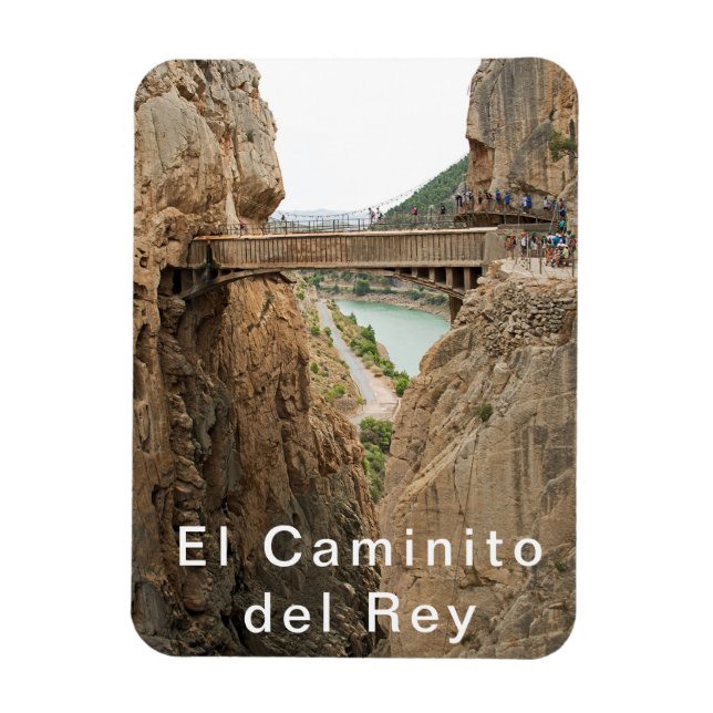Ímã El Chorro - El Caminito del Rey. Ver 6. (Vertical)