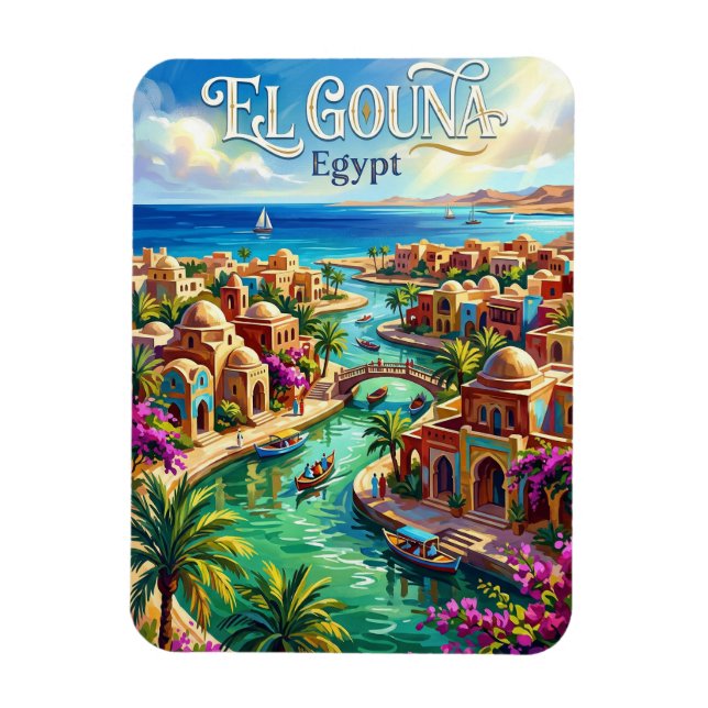 Ímã El Gouna Egito (Vertical)