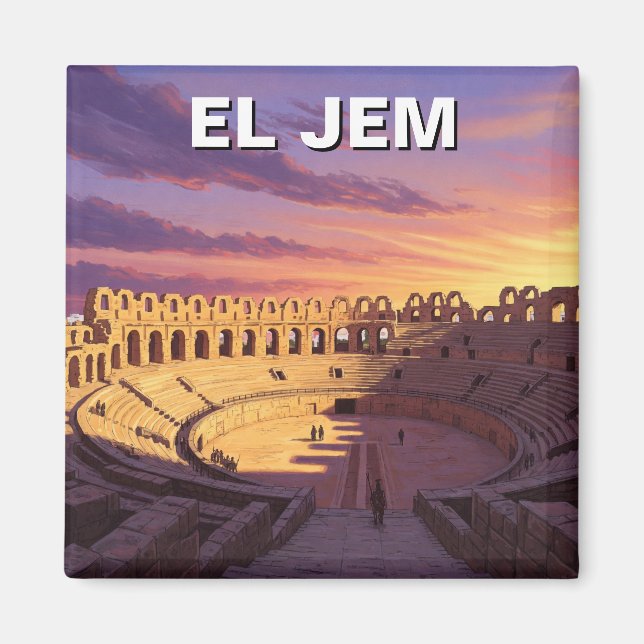 Imã El Jem Amphitheater Viagem na Tunísia (Frente)