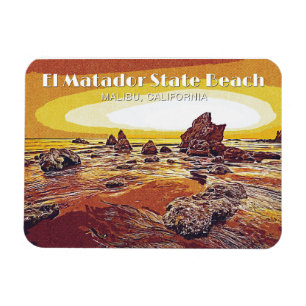 Ímã El Matador State Beach