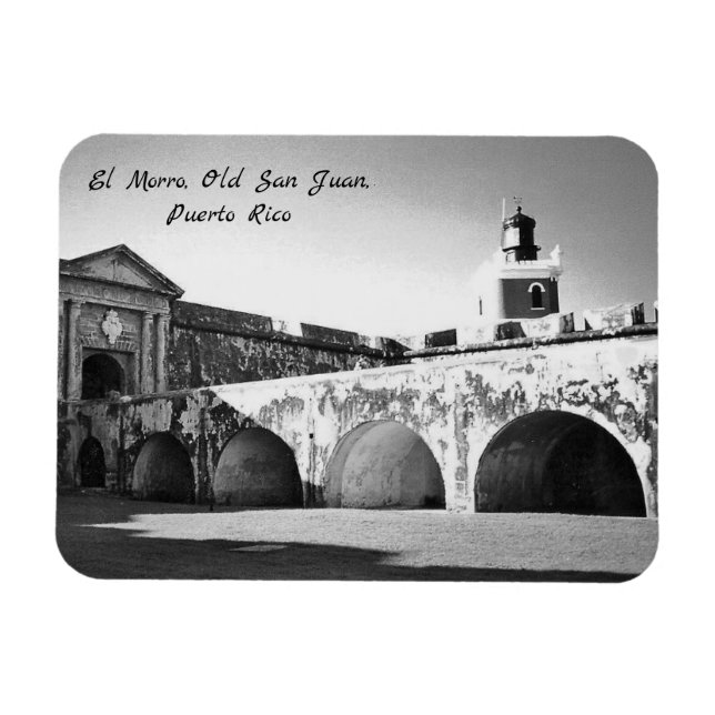 Ímã El Morro, Old San Juan, Porto Rico (Horizontal)